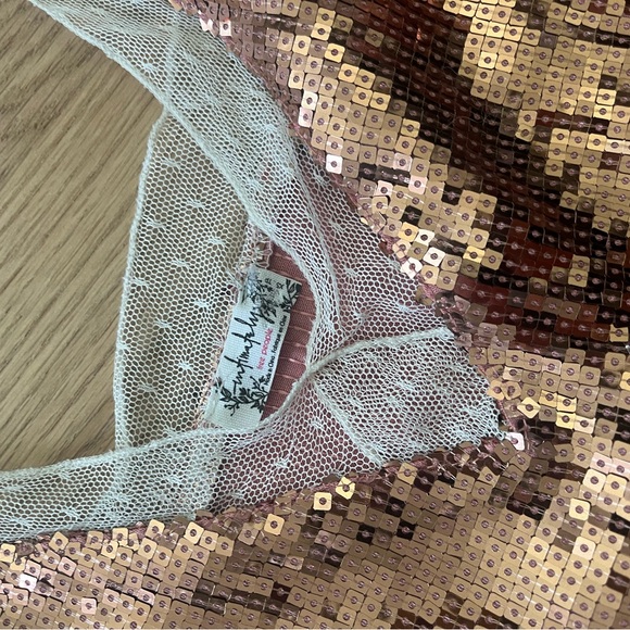 free people sequin top - Picture 3 of 3